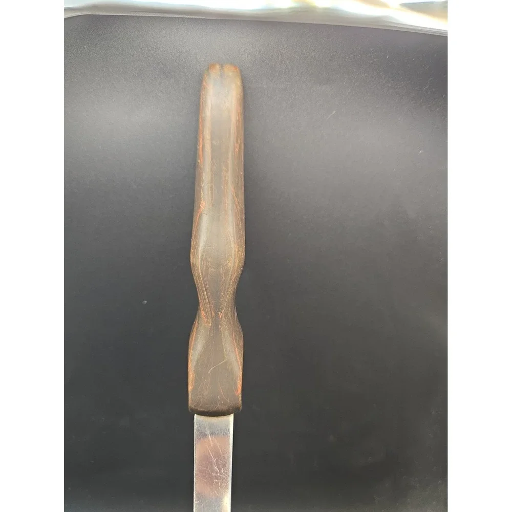 CUTCO No. 16 Slotted Spatula Turner Stainless Steel Blade Wood Handle USA Made